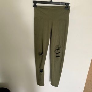 Aerie distressed leggings